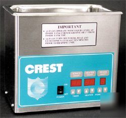 Crest 690D gallon digital ultrasonic heated cleaner