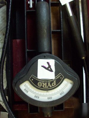 Pyrometer 269 analog surface thermocouple pyrometer