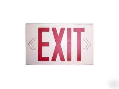 Westinghouse incandescent exit sign red-gren (12 units)