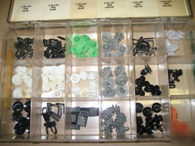Locksmith body shop door panel fasteners universal kit 