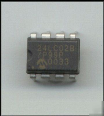 24LC02 / 24LC02B serial eeproms in iso micromodules