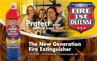 #3563 fire 1ST defense extinguisher portable 16OZ