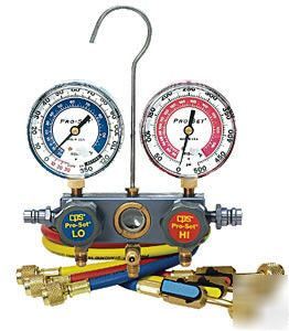 Cps pro-setÂ® dual aluminum manifold gauge set MA1234