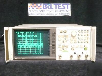 Hp 8753B network analyzer 3GHZ with opt 10-time domain