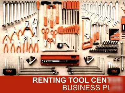 Tools renting company - business plan