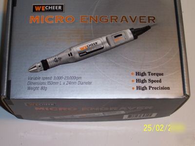 Wecheer micro engraver - hand power tool
