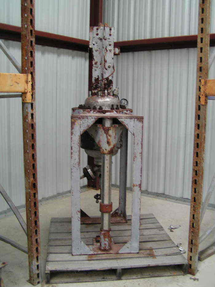 7 gal stainless steel tank reactor w mixer