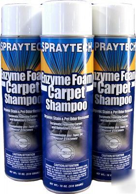 Enzyme foam carpet shampoo interior car truck 6CANS