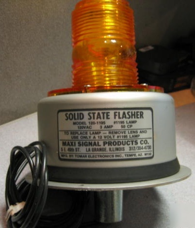 Solid state flasher model 120-1195 120-1195