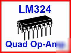 10 pcs LM324N LM324 low power quad op amp dip ham kit 