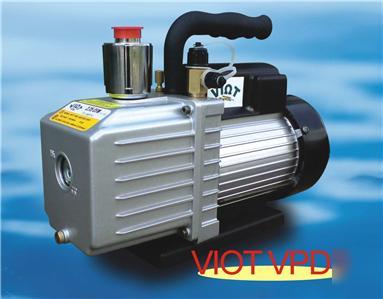 2-stage rotary deep vacuum pump heavy duty 3CFM ac/hvac