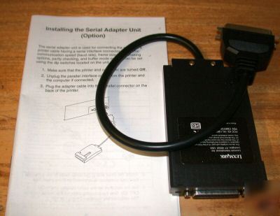 Casi rusco 120206001 parallel cable serial adapter