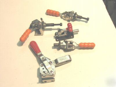 Destaco clamp straight line toggle action brauer set