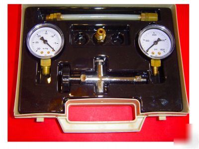 Monarch fuel pressure test kit with pressure test