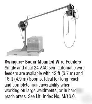New miller 195065 ss-74D12 swingarc wire feeder - 