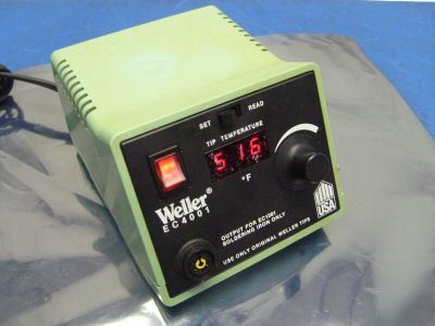 Weller EC4001 digital soldering station