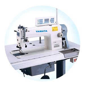 Yamata FY8500-5-6D computer machine w/thread cutter