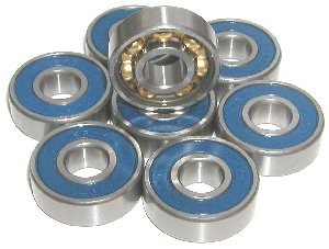8 long board abec-7 bearings bronze cage ball bearings