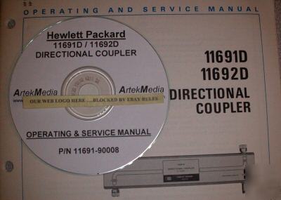 Hp 11691D 11692D operating & service manual