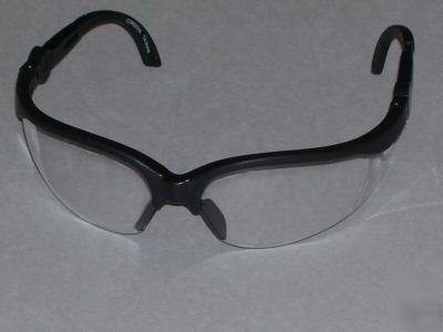 Akita safety glasses clear lens -black frame 
