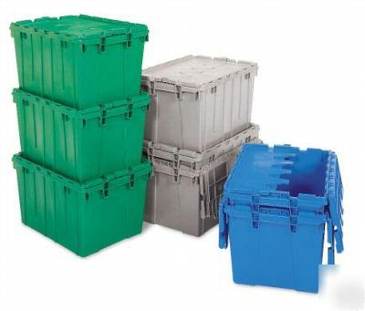 Plastic storage container box bins totes 21X15X12