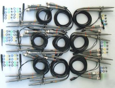 18 of 100MHZ oscilloscope clip probes for tektronix hp 