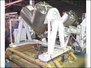 10 cu ft p-k twin shell blender, s/s-26552