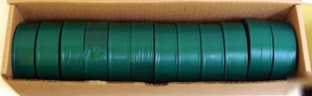 12 green marking survey tape caution flagging trail