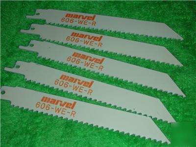 30 marvel power reciprocating saw blade blades 606-we-r