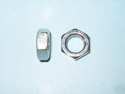 500 finished hex jam nuts - size: 1/2-13