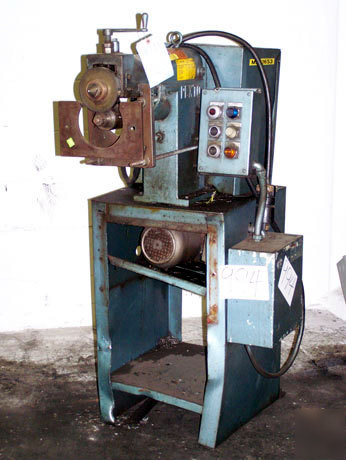 18GA crimp & beading machine, pexto 3617 