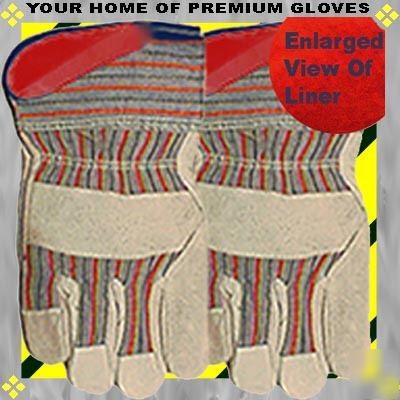2 insulated leather work glove cold ice ranch go winter