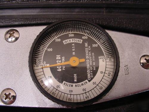 Cdi dial torque wrench 3/8
