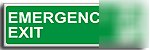 Emer. exit-rm right sign-a.vinyl-450X150MM(sa-048-aq)