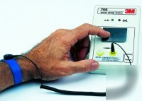 New 3M 746 3M ac adapter operated wrist strap tester
