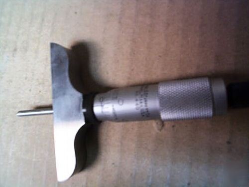 New starrett micrometer depth gage 0 â€“ 10â€ mod# 440 