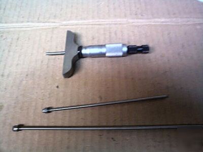 New starrett micrometer depth gage 0 â€“ 10â€ mod# 440 