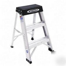 New werner step aluminum ladder 24