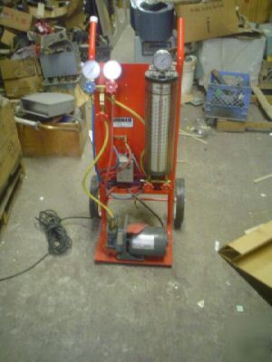 Robinair freon charging station: m# 44411, 220 vac * 
