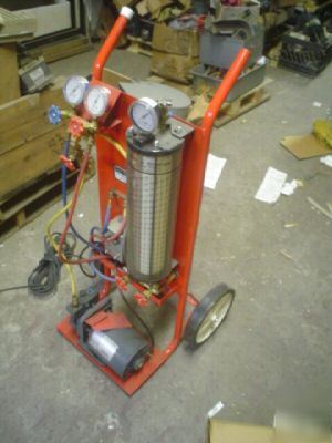 Robinair freon charging station: m# 44411, 220 vac * 