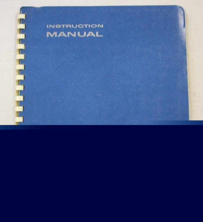 Tektronix s-50 pulse generator head manual - $5 ship 