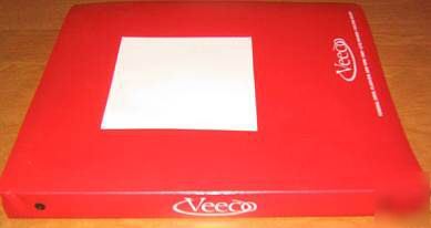 Veeco ms-50 automatic leak detector op/service manual