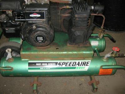  air compressor wheelbarrow gas motor
