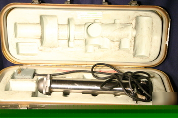 Brunson 271 tilt collimater w/light, case, near target