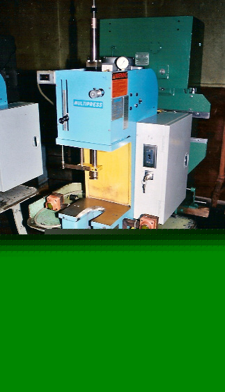 1 ton denison c-frame hydraulic press, model W3A-1