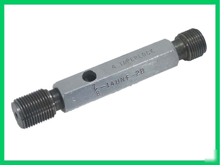 7/8-14 unf class 2B thread gage, pratt & whitney