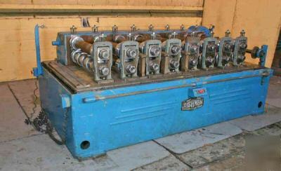 8 stand tishken rollformer: stock #51333