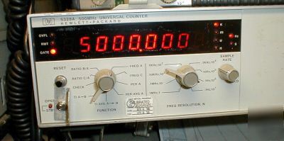 Hewlett packard hp-105B, quartz frequency standard