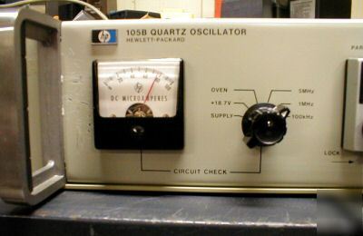 Hewlett packard hp-105B, quartz frequency standard