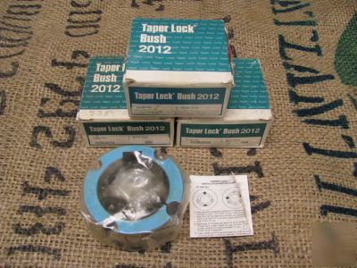 Lot of (3) 029K0050 type 2012 taper lock bushings 